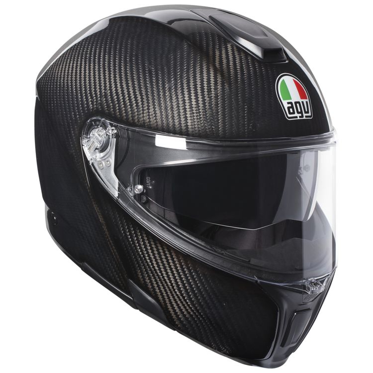 Шлем  AGV  SPORTMODULAR GLOSSY CARBON