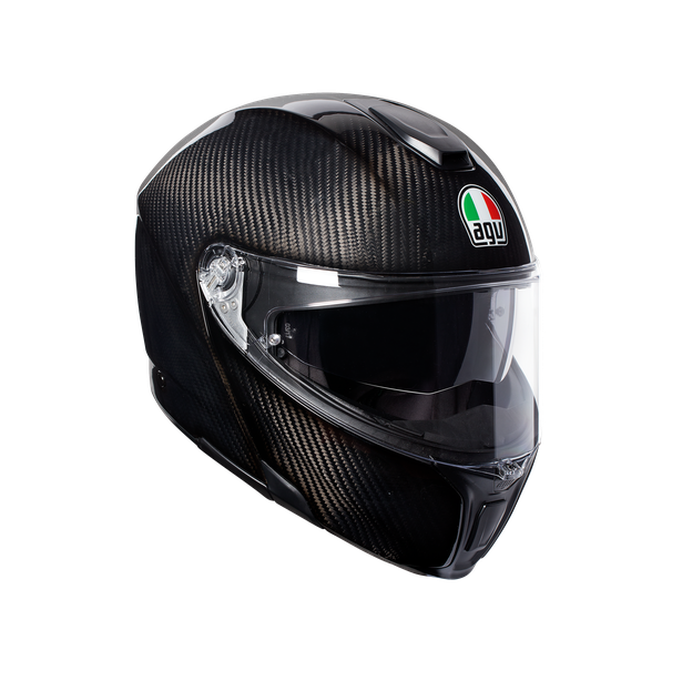 Шлем  AGV  SPORTMODULAR GLOSSY CARBON
