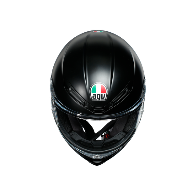 Шлем  AGV  K6 MINIMAL PURE MATT BLACK/WH/RED