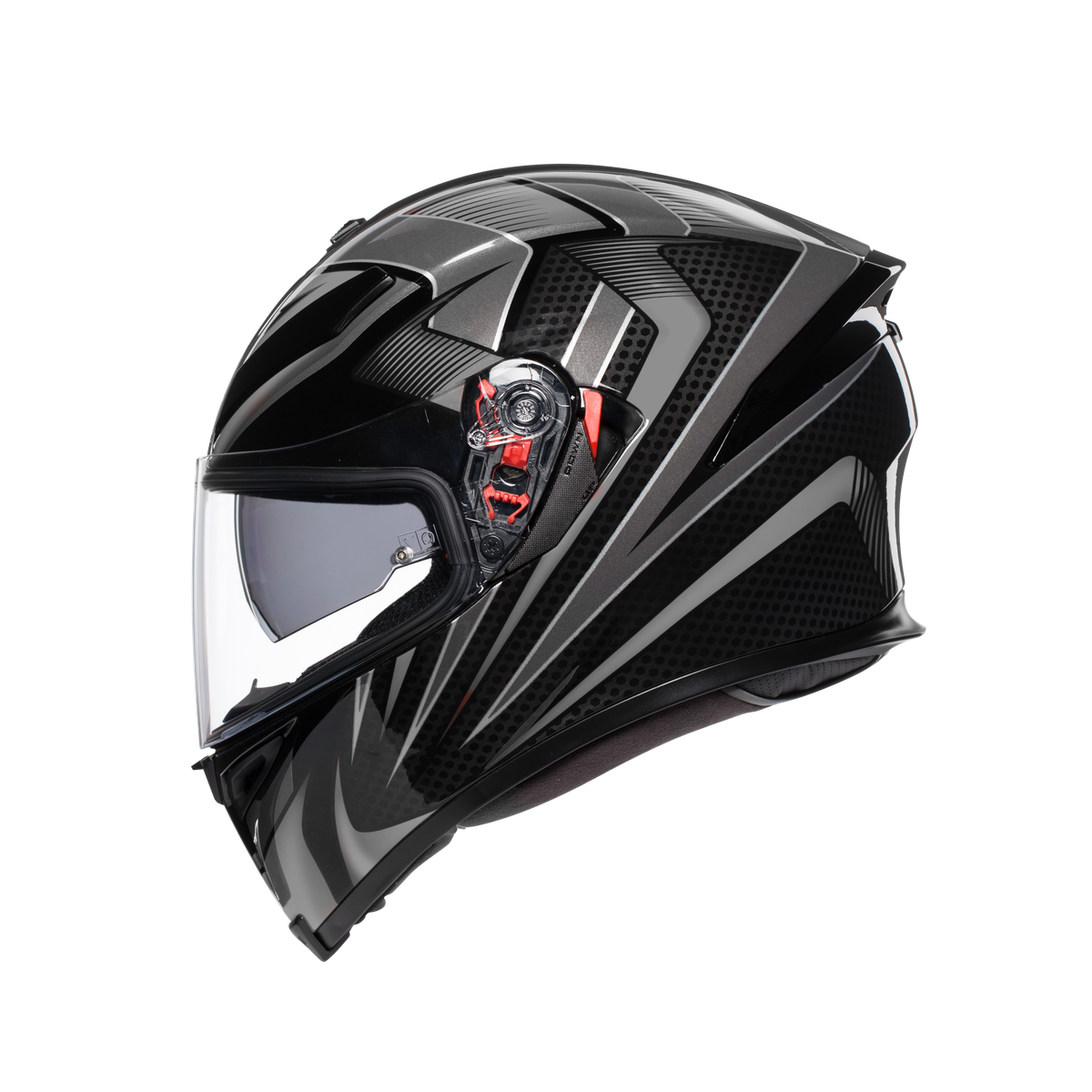 Шлем  AGV  K-5 S HURRICANE 2.0 BLACK/SILVER