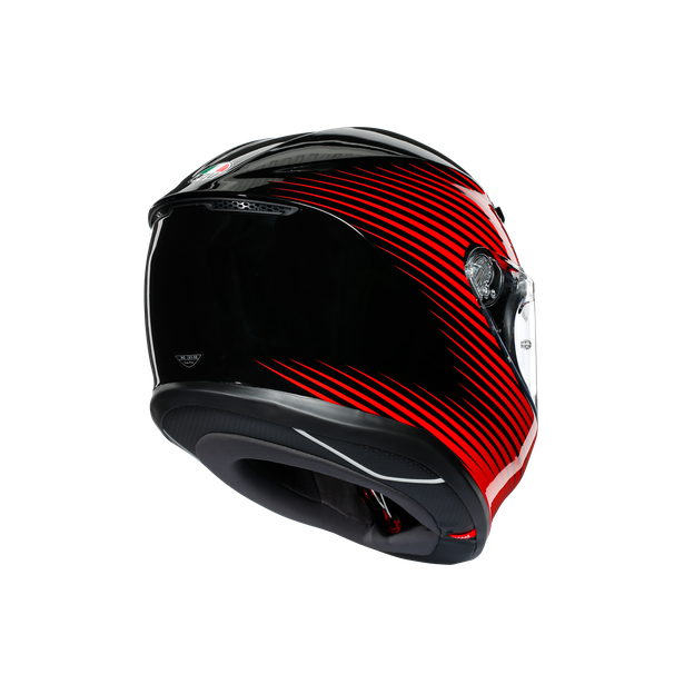 Шлем  AGV  K6 RUSH BLACK/RED