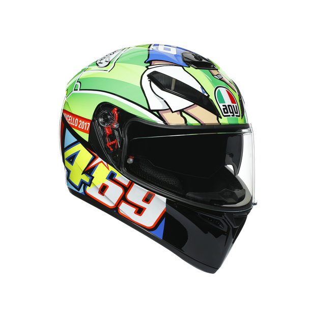Шлем  AGV  K3 SV ROSSI MUGELLO 2017