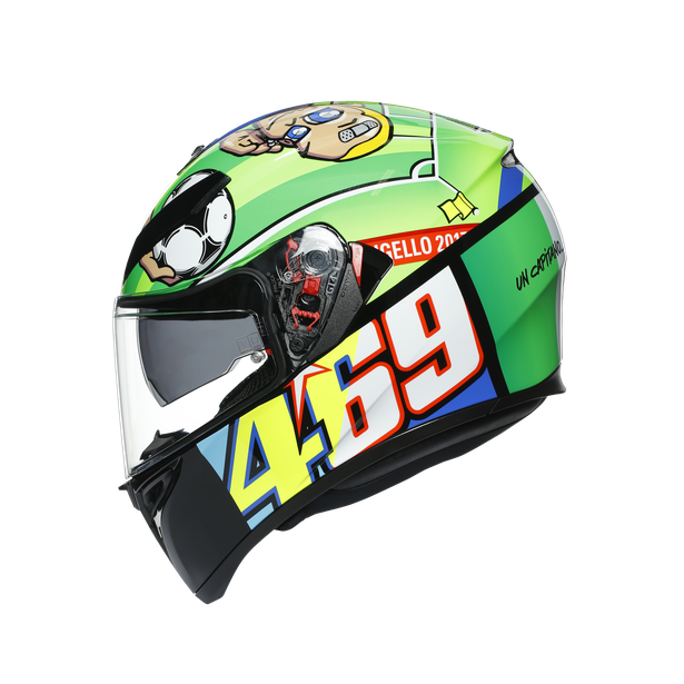 Шлем  AGV  K3 SV ROSSI MUGELLO 2017