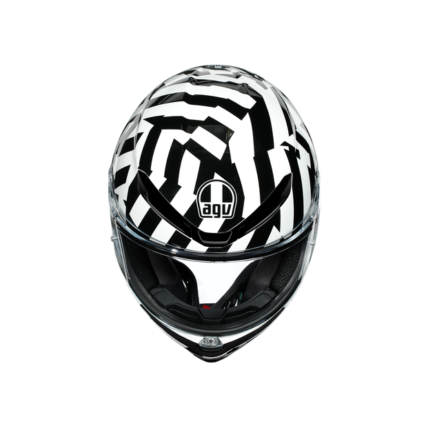 Шлем  AGV  K6 SECRET BLACK/WHITE