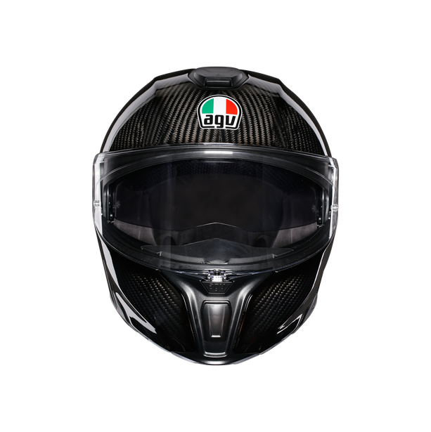 Шлем  AGV  SPORTMODULAR GLOSSY CARBON
