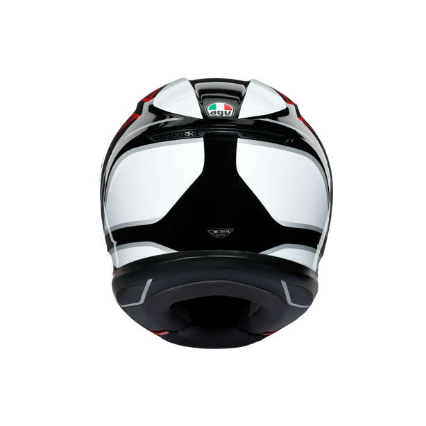 Шлем  AGV  K6 HYPHEN BLACK/RED/WHITE