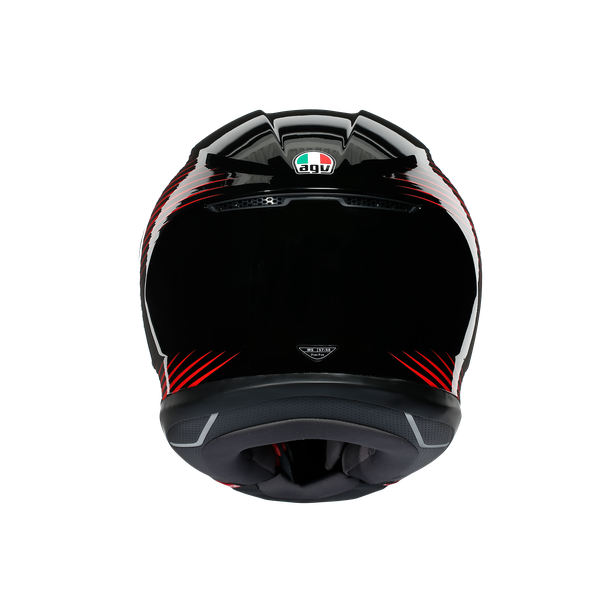 Шлем  AGV  K6 RUSH BLACK/RED