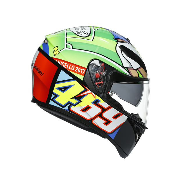 Шлем  AGV  K3 SV ROSSI MUGELLO 2017