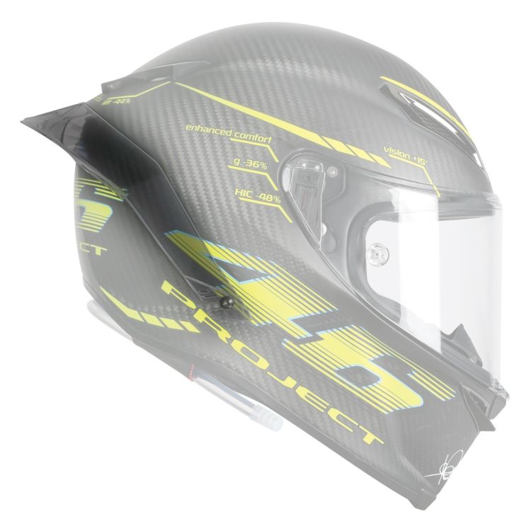 Спойлер AGV SPOILER CORSA R/PISTA GP (+metal screws)