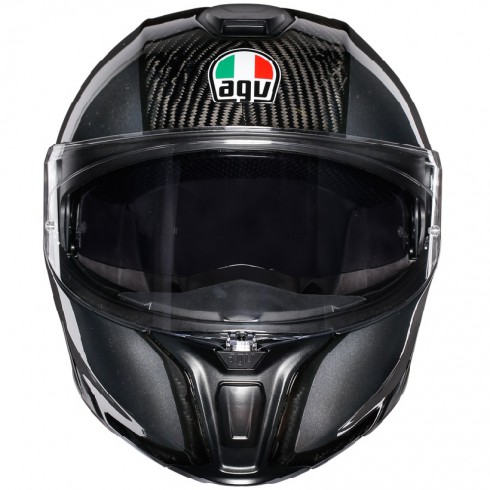 Шлем  AGV  SPORTMODULAR CARBON/DARK GREY