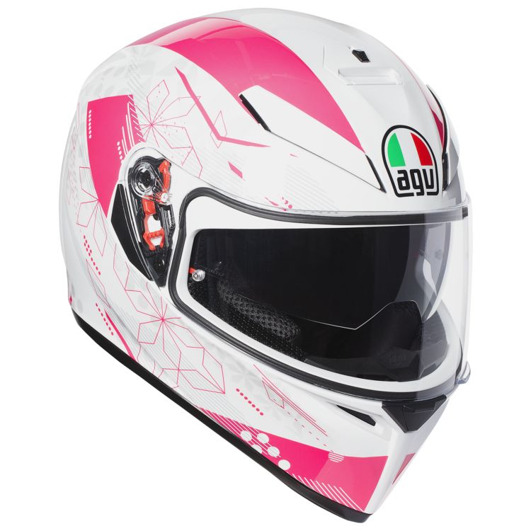 Шлем K-3 SV AGV IZUMI WHITE/PINK