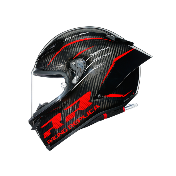 Шлем  AGV  PISTA GP RR PERFORMANCE CARBON/RED