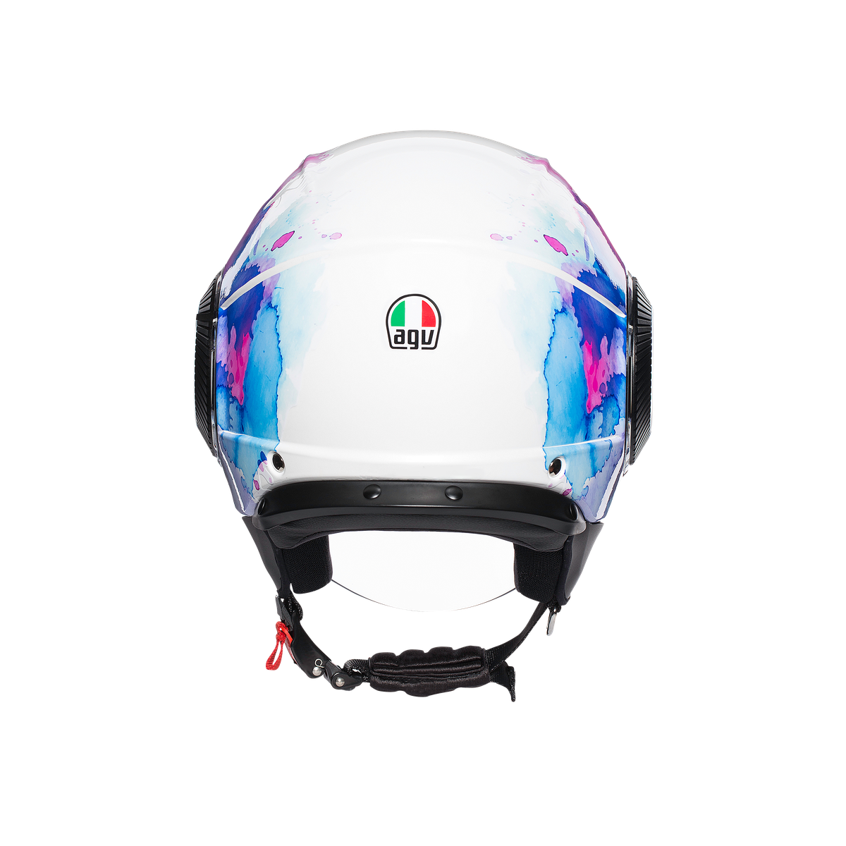 Шлем  AGV  ORBYT MAYFAIR WHITE/PURPLE