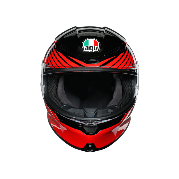 Шлем  AGV  K6 RUSH BLACK/RED