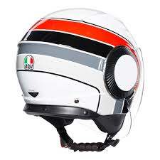 Шлем ORBYT AGV BRERA WHITE/GREY/RED