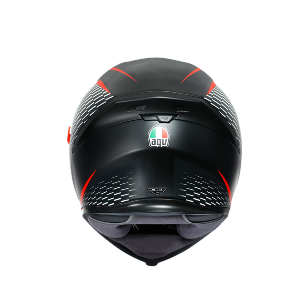 Шлем  AGV  K5 S THUNDER MATT BLACK/WHITE/RED