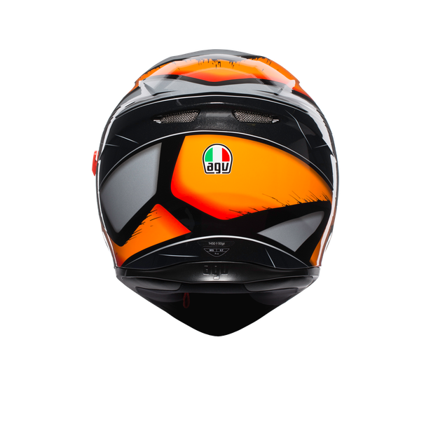 Шлем  AGV  K3 SV LIQUEFY BLACK/ORANGE